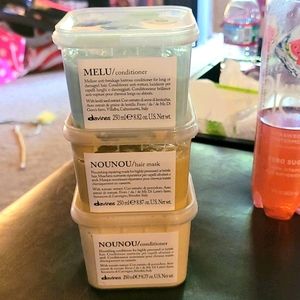 Davines Melu&Nounouconditioner &  Nounou Hair Mask